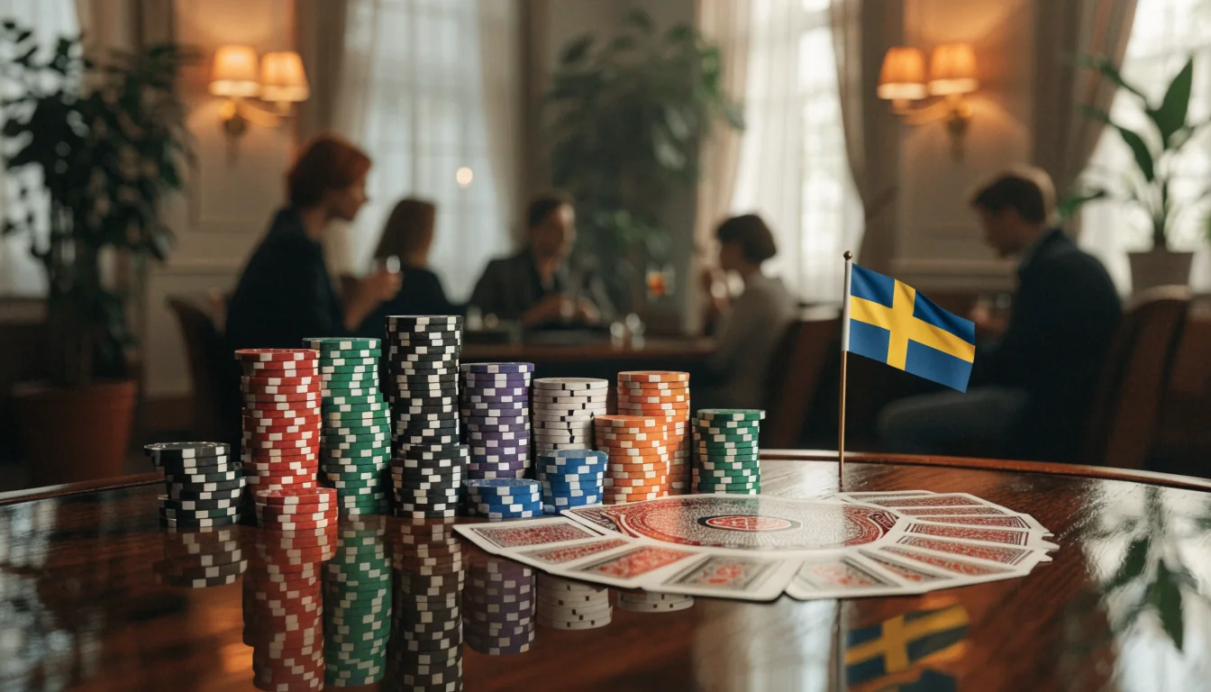 Svenska casinon med kortspel: regler och speltyper